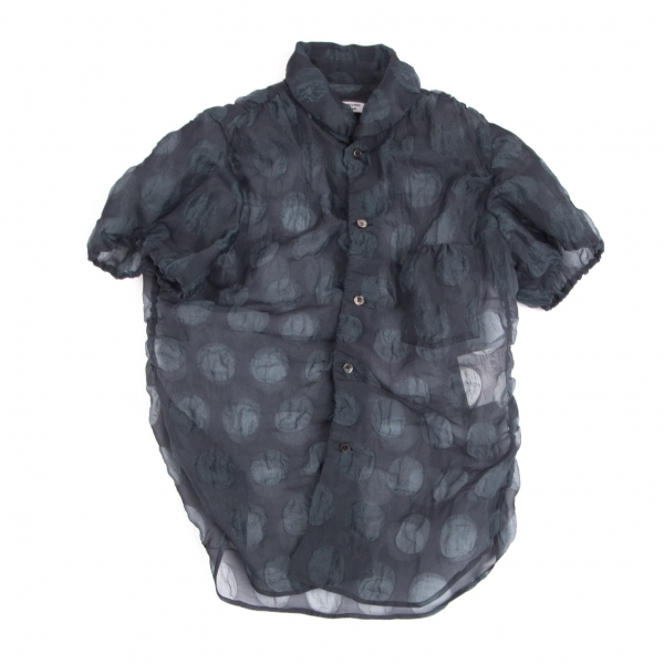 コムコム コムデギャルソンCOMME des GARCONS ポリ立体ドット 