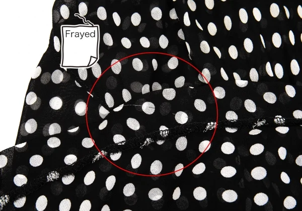 COMME des GARCONS Inside out See-through Dot Dress K-103118_011