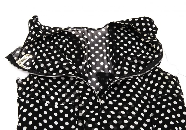 COMME des GARCONS Inside out See-through Dot Dress K-103118_015