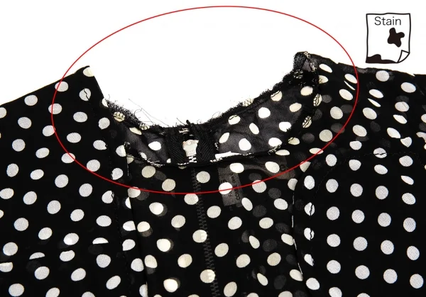 COMME des GARCONS Inside out See-through Dot Dress K-103118_004