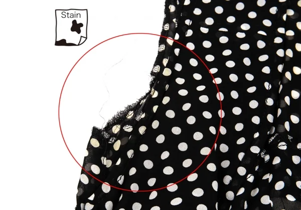 COMME des GARCONS Inside out See-through Dot Dress K-103118_005