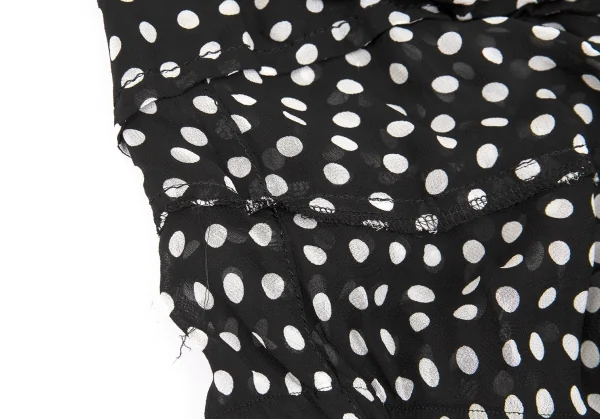 COMME des GARCONS Inside out See-through Dot Dress K-103118_009