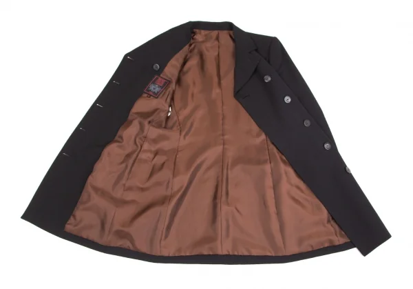 Jean Paul GAULTIER CLASSIQUE Wool Double Long Jacket K-103186_010