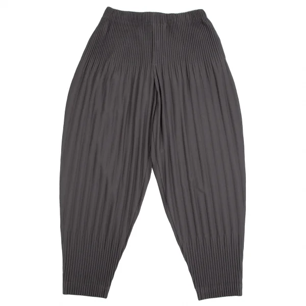 オムプリッセ イッセイ ミヤケHOMME PLISSE ISSEY MIYAKE 消しプリーツパンツ グレー2 K-103205_001