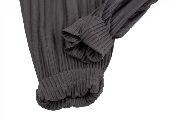 オムプリッセ イッセイ ミヤケHOMME PLISSE ISSEY MIYAKE 消しプリーツパンツ グレー2 K-103205_007
