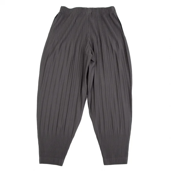オムプリッセ イッセイ ミヤケHOMME PLISSE ISSEY MIYAKE 消しプリーツパンツ グレー2 K-103205_008