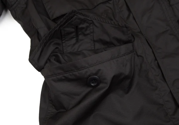 ミハラヤスヒロ×ジャイアントキリングIHARA YASUHIRO×GIANT KILLING ポリ裏メッシュ迷彩切替-65ミリタリージャケット 黒赤黄M K-103222_013