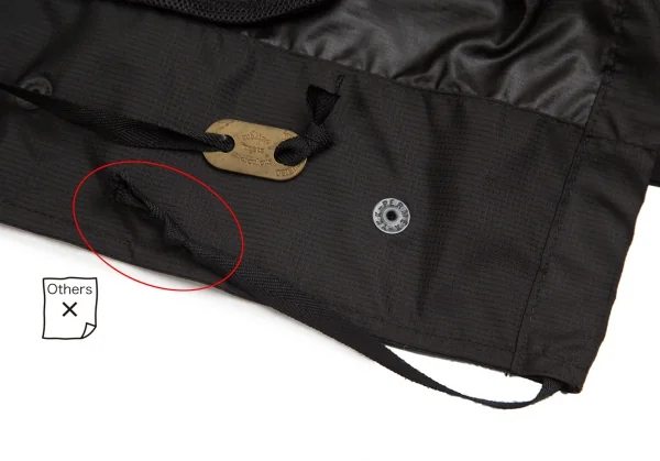 ミハラヤスヒロ×ジャイアントキリングIHARA YASUHIRO×GIANT KILLING ポリ裏メッシュ迷彩切替-65ミリタリージャケット 黒赤黄M K-103222_016