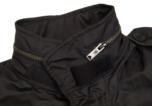 ミハラヤスヒロ×ジャイアントキリングIHARA YASUHIRO×GIANT KILLING ポリ裏メッシュ迷彩切替-65ミリタリージャケット 黒赤黄M K-103222_003