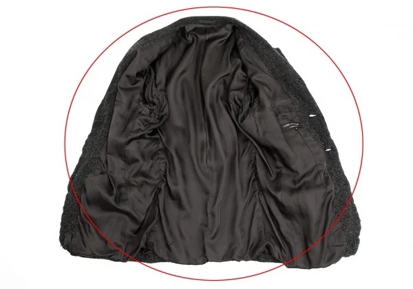 コムデギャルソン オムプリュスCOMME des GARCONS HOMME PLUS 初期縮絨 ウール縮絨4Bジャケット チャコールグレーM K-103230_009