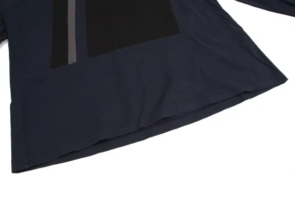 ステュディオスSTUDIOUS パネル切替デザインカットソー 紺3 K-103278_010