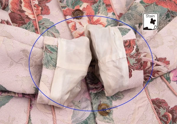 ローブドシャンブル コムデギャルソンrobe de chambre COMME des GARCONSゴブラン織り3Bジャケット ピンク他M K-103303_010