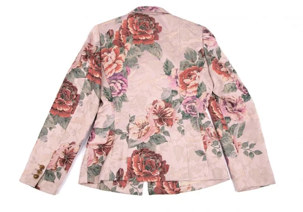 ローブドシャンブル コムデギャルソンrobe de chambre COMME des GARCONSゴブラン織り3Bジャケット ピンク他M K-103303_016