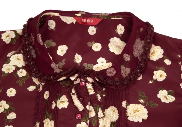 PINK HOUSE Floral Printed Button Front Dress K-103306_004