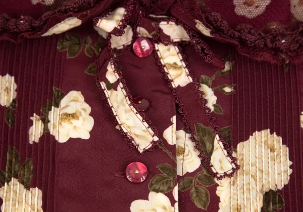 PINK HOUSE Floral Printed Button Front Dress K-103306_005