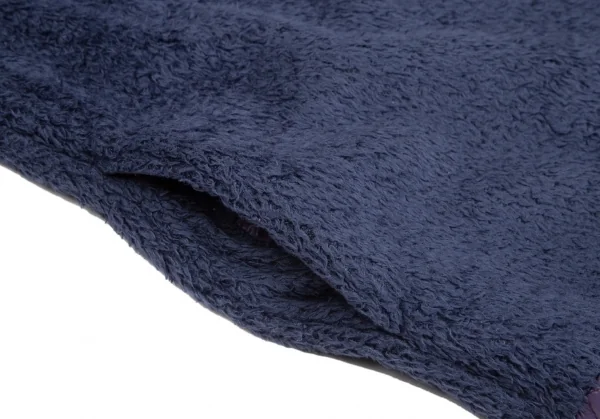 ザノースフェイスTHE NORTH FACE ボア切替中綿ナイロンキルティングフードワンピース 紺紫L K-103308_013