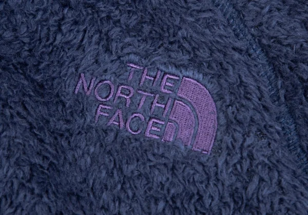 ザノースフェイスTHE NORTH FACE ボア切替中綿ナイロンキルティングフードワンピース 紺紫L K-103308_014
