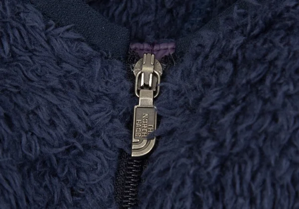 ザノースフェイスTHE NORTH FACE ボア切替中綿ナイロンキルティングフードワンピース 紺紫L K-103308_004