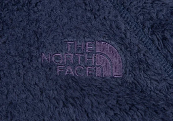ザノースフェイスTHE NORTH FACE ボア切替中綿ナイロンキルティングフードワンピース 紺紫L K-103308_005