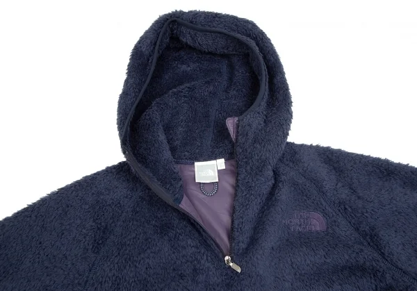 ザノースフェイスTHE NORTH FACE ボア切替中綿ナイロンキルティングフードワンピース 紺紫L K-103308_006