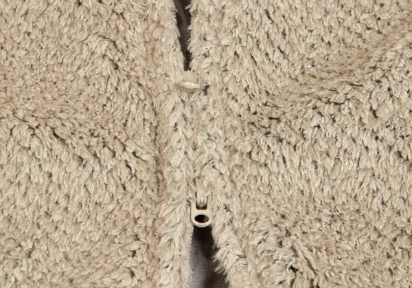 ザノースフェイスTHE NORTH FACE フロントジップロングボアジャケット ベージュXL K-103309_008