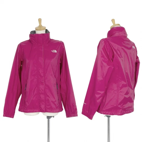 ザノースフェイスTHE NORTH FACE フロントジップナイロンジャケット ピンクM K-103310_001