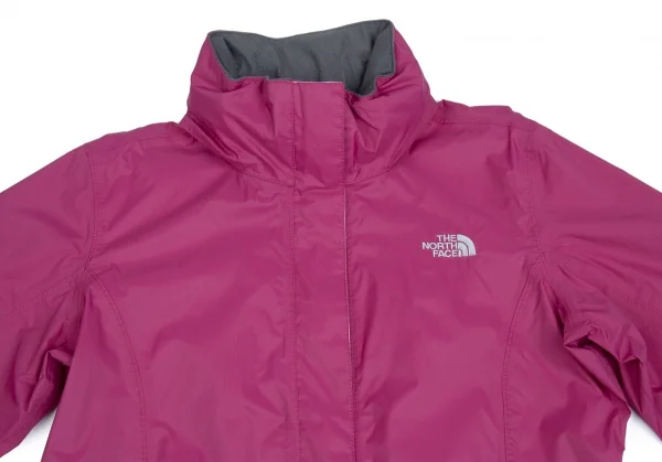 ザノースフェイスTHE NORTH FACE フロントジップナイロンジャケット ピンクM K-103310_003