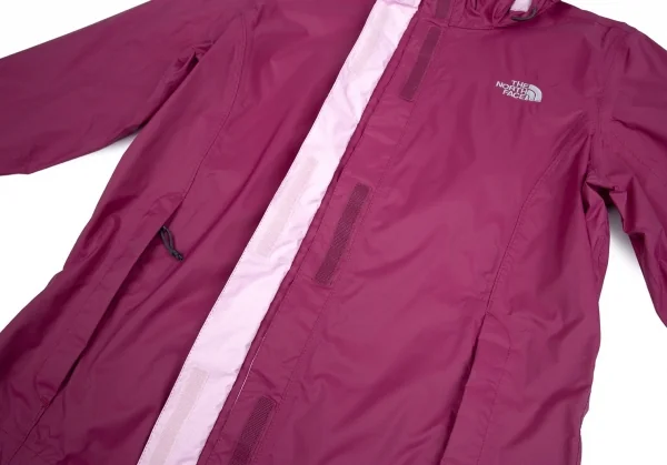 ザノースフェイスTHE NORTH FACE フロントジップナイロンジャケット ピンクM K-103310_009
