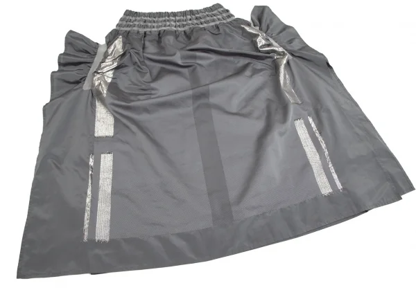 ISSEY MIYAKE A-POC INSIDE Side Gather Frill Glitter Skirt K-103319_006