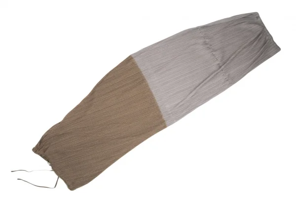 プリーツプリーズPLEATS PLEASE メッシュ切替バルーンスカート モカグレー3 K-103369_011