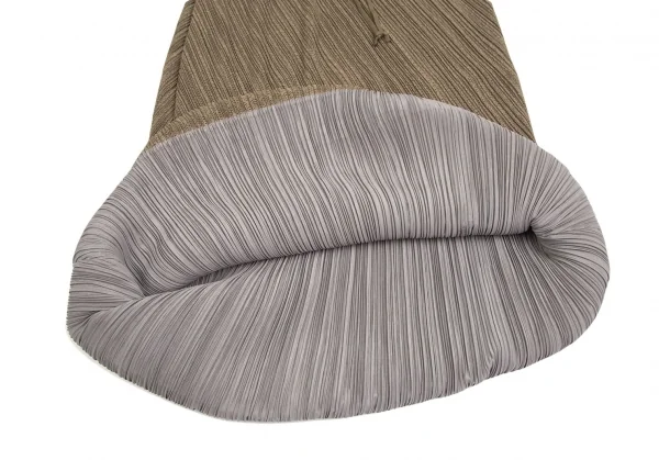 プリーツプリーズPLEATS PLEASE メッシュ切替バルーンスカート モカグレー3 K-103369_008