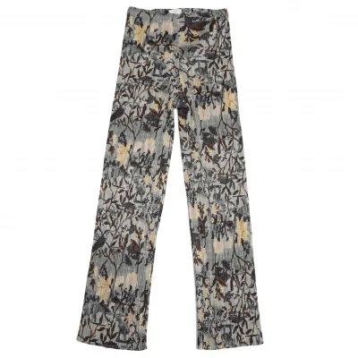 プリーツプリーズPLEATS PLEASE ボタニカルダイナソープリントパンツ