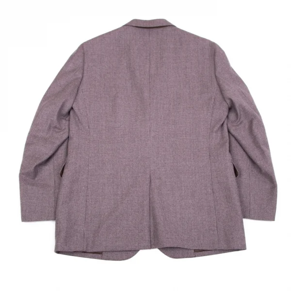 パパスプラスPapas+ マルゾットmarzotto社ファブリックハウンドトゥースセットアップスーツ 薄紫M・L K-103405_011