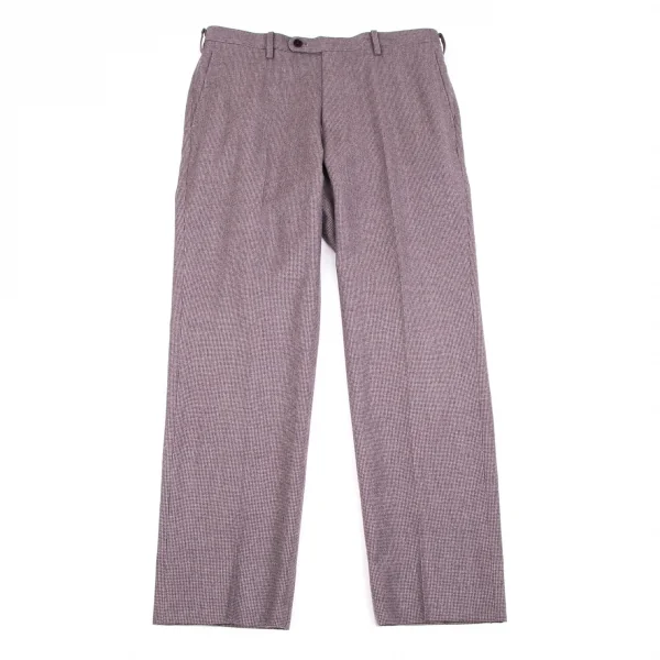 パパスプラスPapas+ マルゾットmarzotto社ファブリックハウンドトゥースセットアップスーツ 薄紫M・L K-103405_013