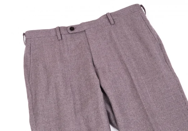 パパスプラスPapas+ マルゾットmarzotto社ファブリックハウンドトゥースセットアップスーツ 薄紫M・L K-103405_014