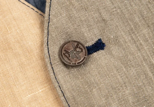 Papas Linen Patchwork Vest K-103415_004