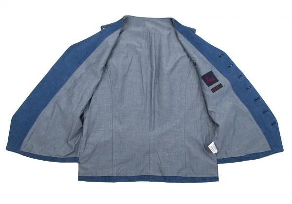 Papas Linen Patchwork Vest K-103415_008