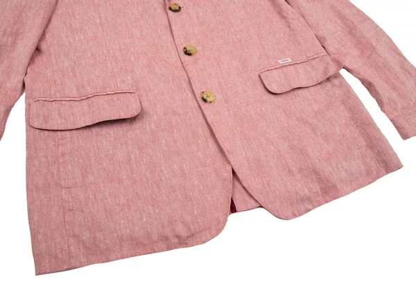 Papas TESSUTI DI SONDRIO Fabric Linen 3B Jacket K-103420_011