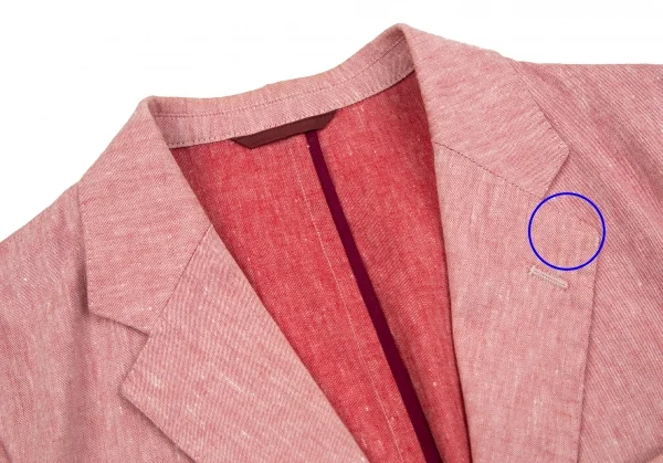 Papas TESSUTI DI SONDRIO Fabric Linen 3B Jacket K-103420_003