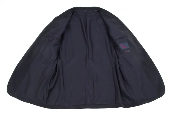 パパスPapas シルク3Bセットアップスーツ チャコール48M・52L K-103426_010