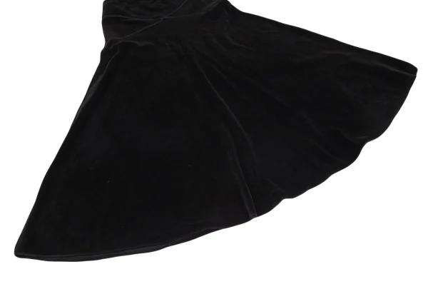 ソニアリキエルSONIA RYKIEL コットンナイロンベロアセットアップ 黒M・2 K-103436_015