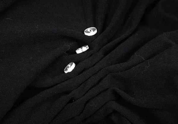 イッセイミヤケ フェットISSEY MIYAKE FETE ビーズ装飾変形タンクトップ 黒2 K-103444_010