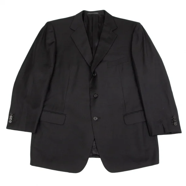 エルメネジルドゼニア ス ミズーラErmenegildo Zegna SU MISURA ウール3Bジャケット 黒XL位 K-103474_001