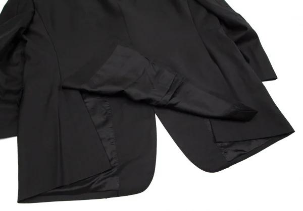 エルメネジルドゼニア ス ミズーラErmenegildo Zegna SU MISURA ウール3Bジャケット 黒XL位 K-103474_015