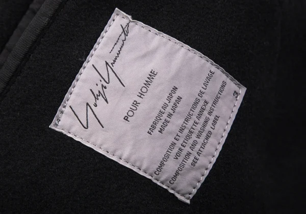 Yohji Yamamoto POUR HOMME 6.1 THE MEN Replica Zip Coat K-103489_020