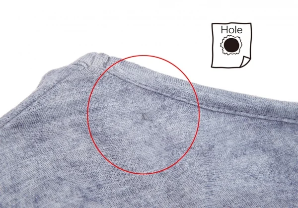 ワイズY's ウールピグメントダイニットソー 青2 K-103509_010