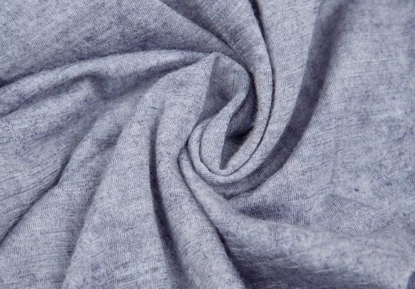 ワイズY's ウールピグメントダイニットソー 青2 K-103509_011