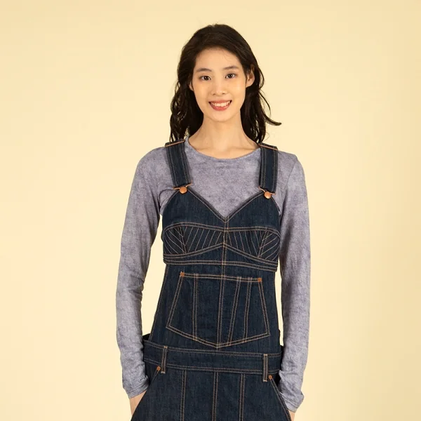 ワイズY's ウールピグメントダイニットソー 青2 K-103509_012