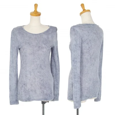 ワイズY's ウールピグメントダイニットソー