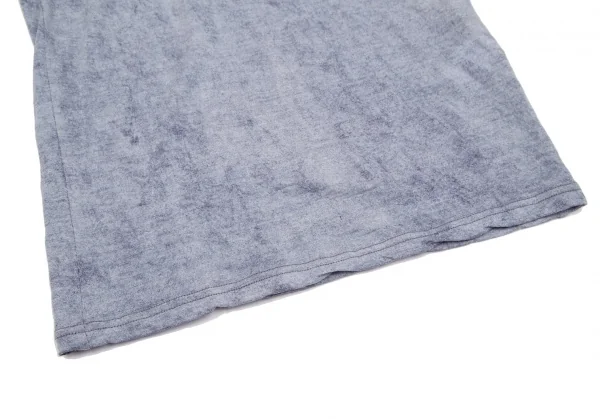 ワイズY's ウールピグメントダイニットソー 青2 K-103509_007